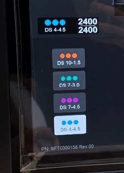화면 왼쪽 확대. DS 4-4.5 팁이 선택되어 파란색으로 표시돼 있다