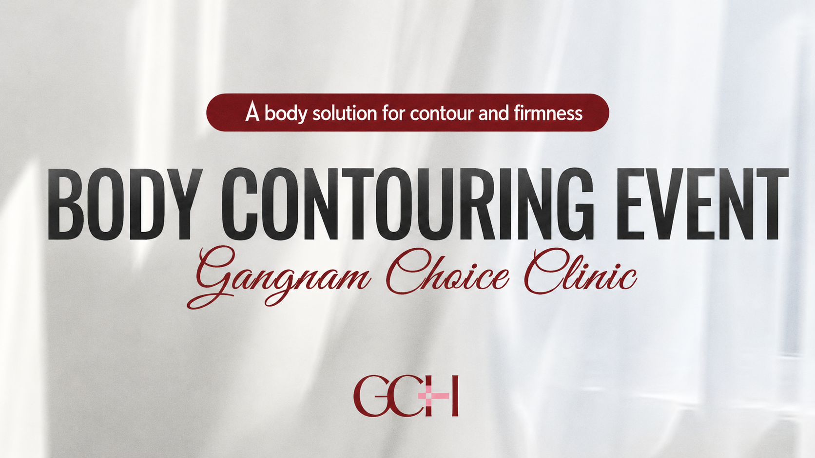Body contouring event at Gangnam Choice Clinic in Seoul featuring body injections, ONDA and body lifting treatments