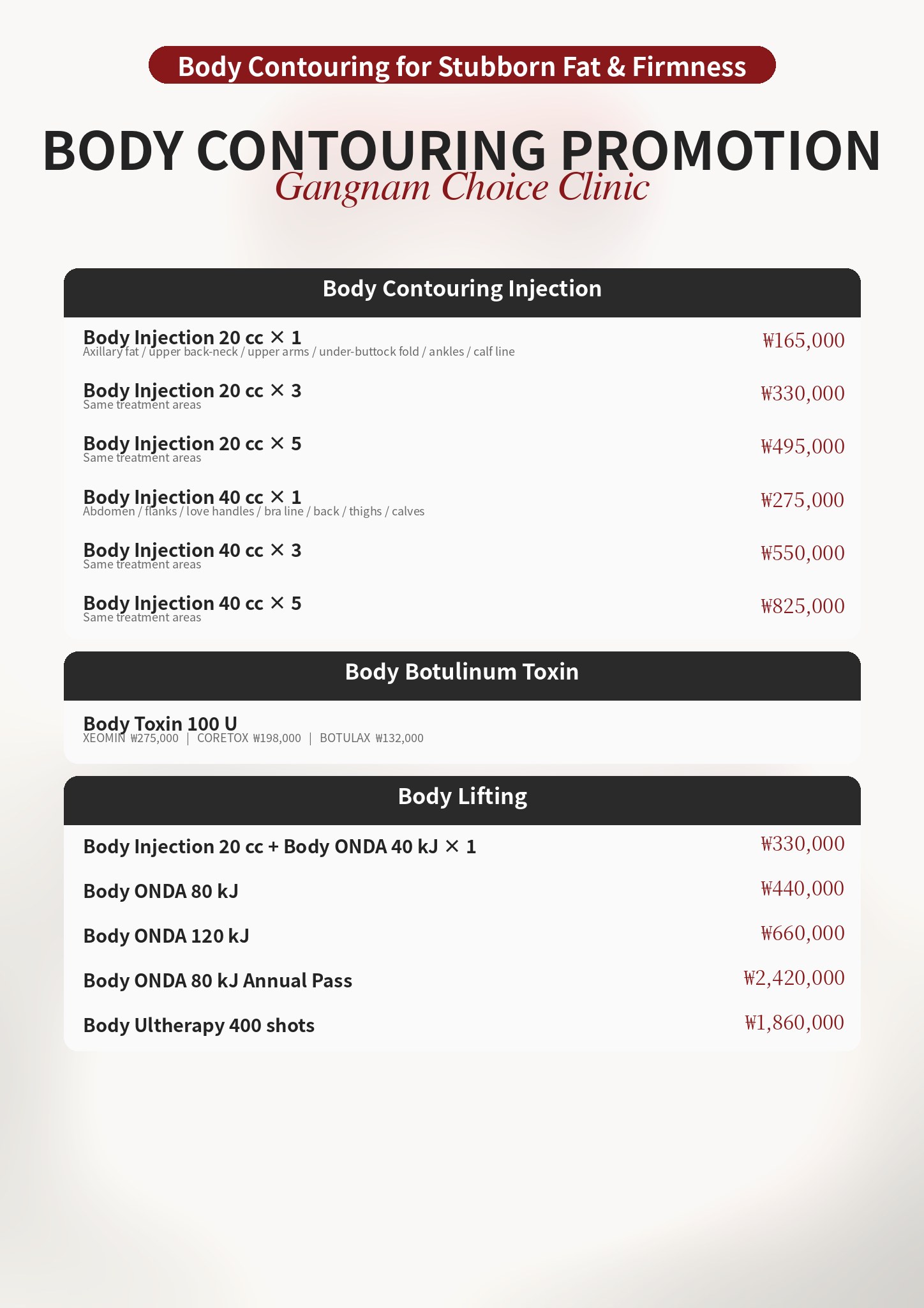 Body Contouring Event